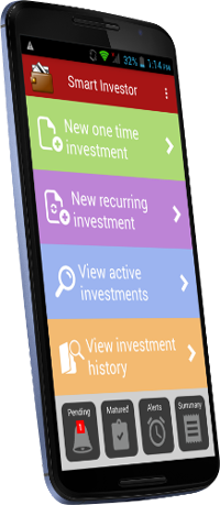 Smart Investor - Phone View